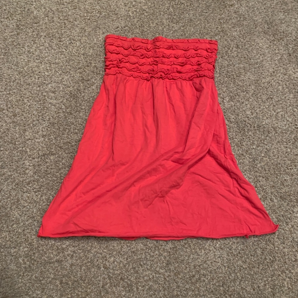 Pink swim cover-up